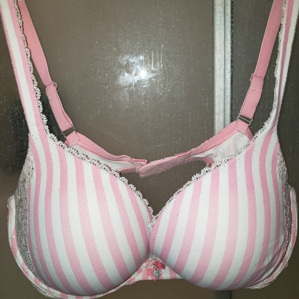 3)Victoria secret bras lot,push up,unlined,rcbk